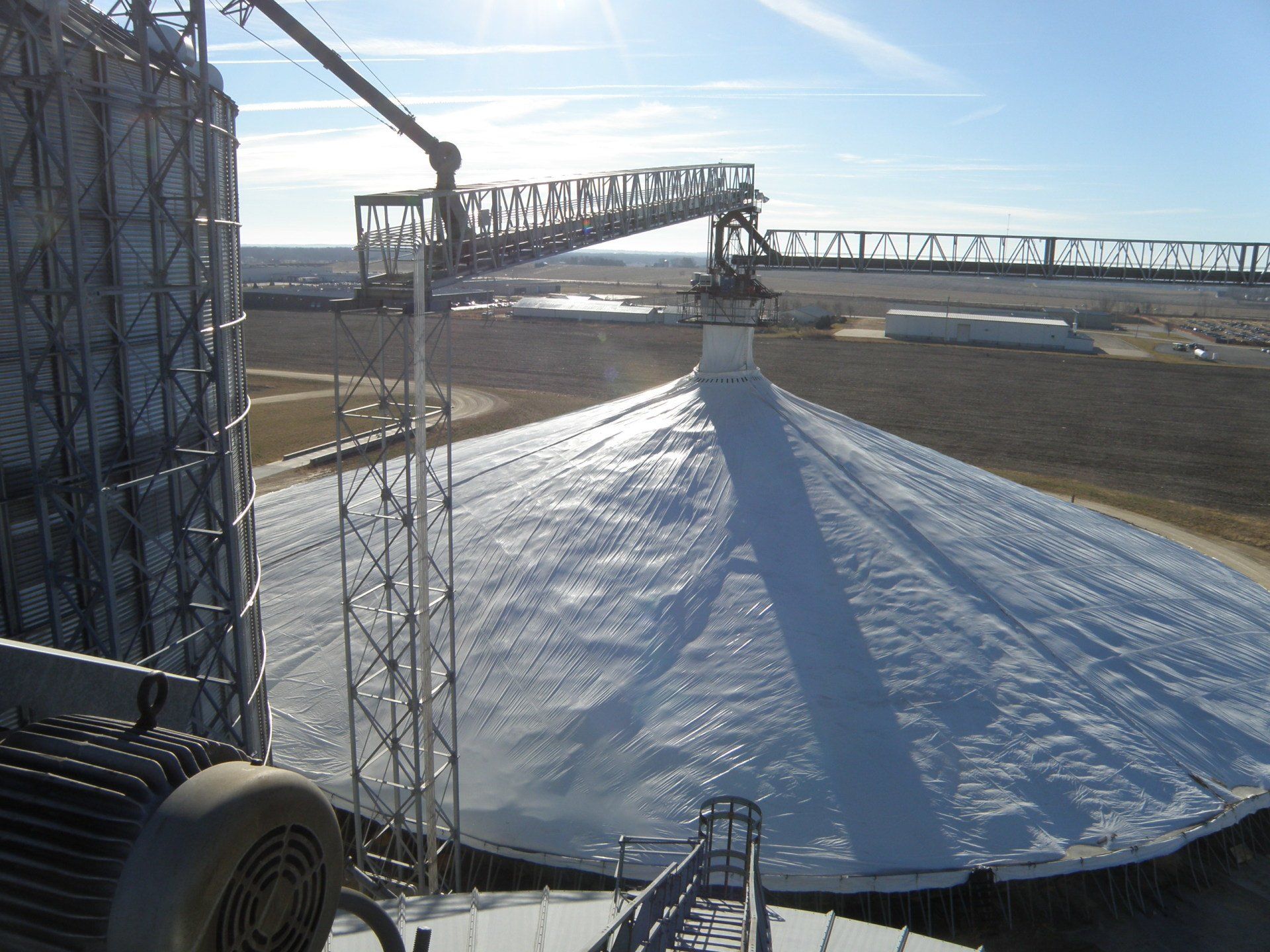 Facility — Grain Industry Top View in Cedar Rapids, IA