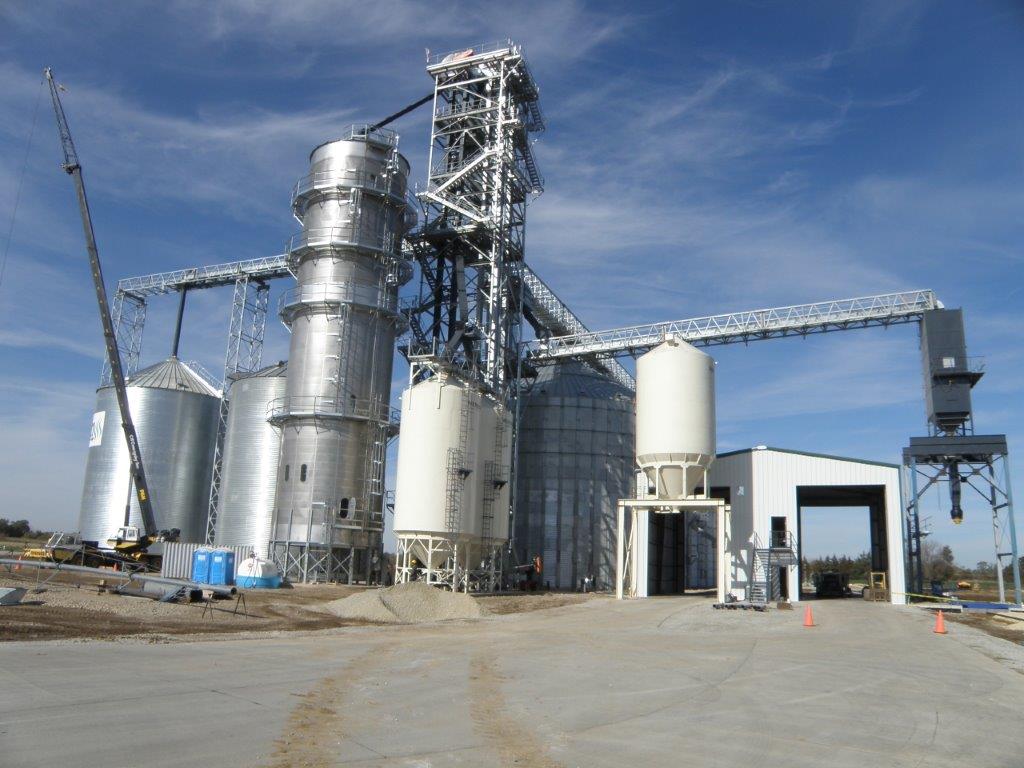 Grain Industry — Huge Container Tanks in Cedar Rapids, IA