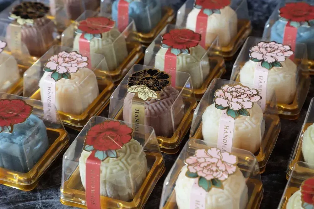 There are Many Different Types of Desserts in Plastic Containers — Aldine Printers in Bungalow, QLD