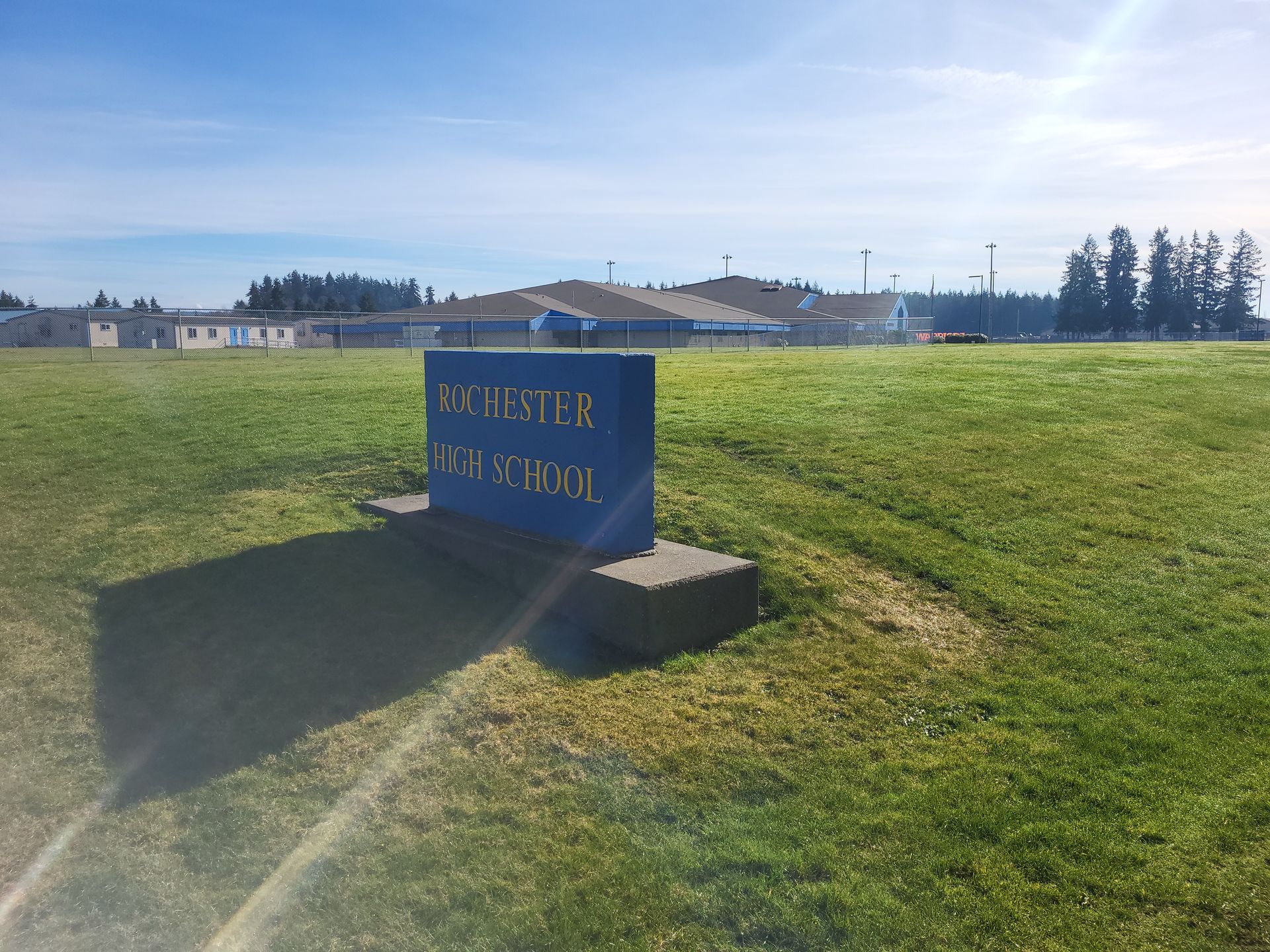 Rochester High School — Rochester, WA — Chehalis Fencing Inc