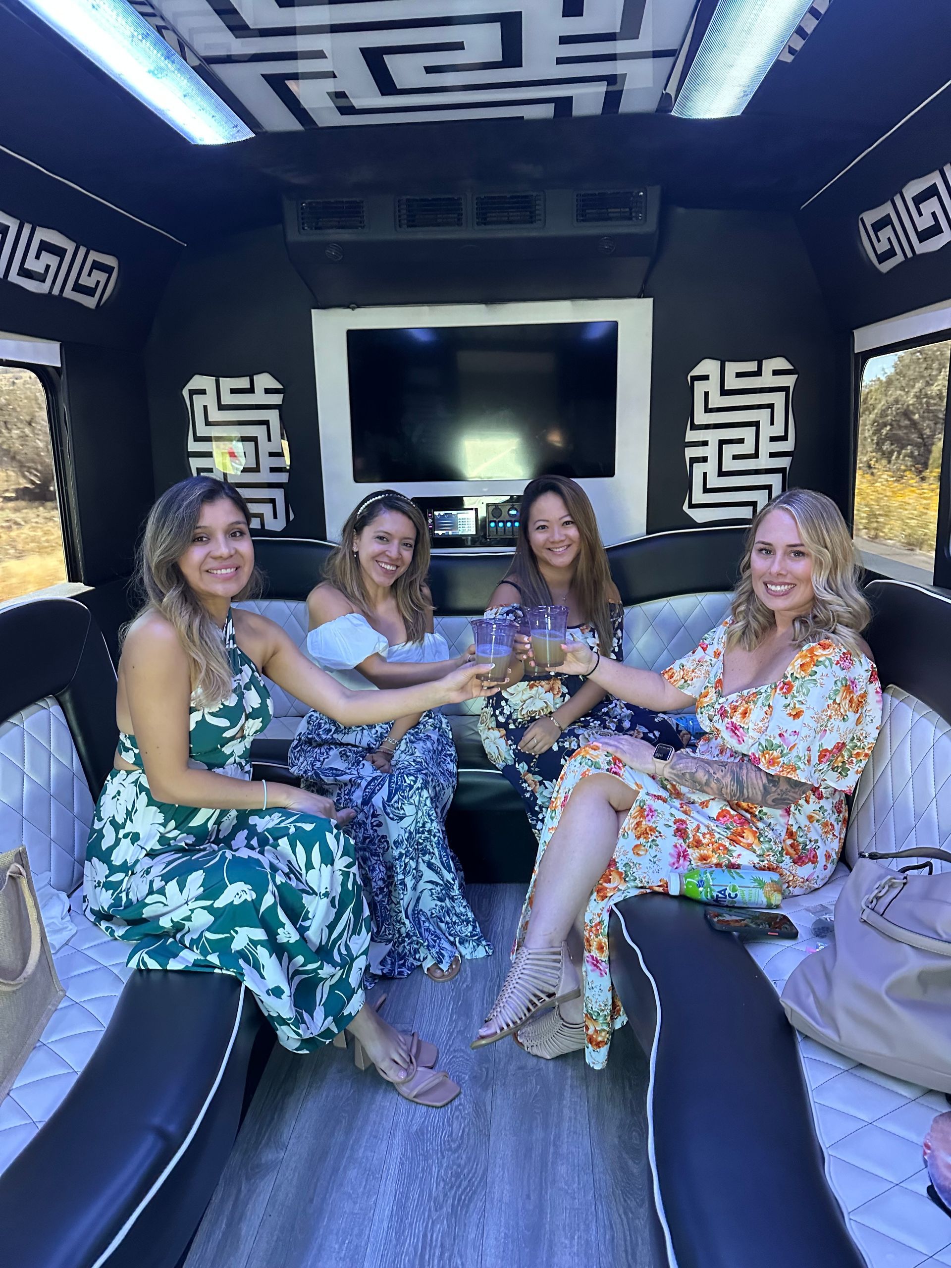 Get pampered with Starlite Tours on the Bachelorette Verde Valley Vineyards wine tour.