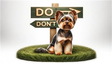 Yorkshire Terrier Do and Don't