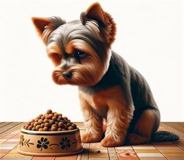 Yorkshire Terrier Picky Eater, Not Wanting to Eat Dog Food