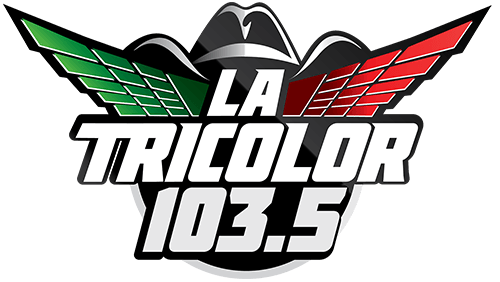 A logo for a radio station called la tricolor 103.5