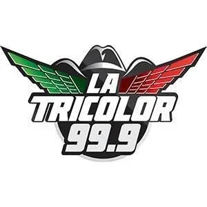 A logo for a radio station called la tricolor 99.9