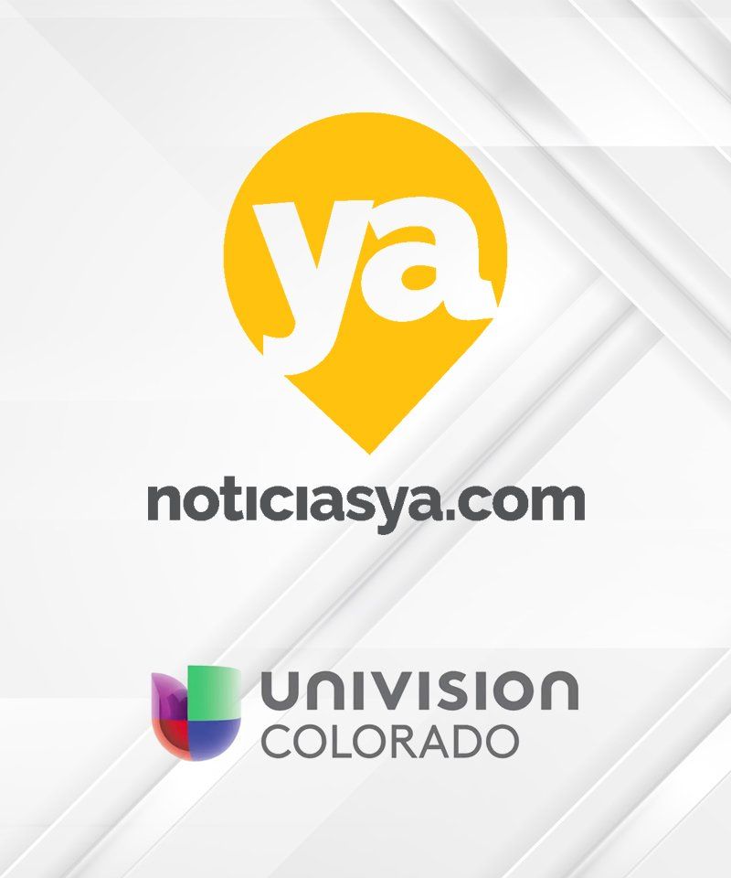 A logo for ya noticiasya.com and univision colorado
