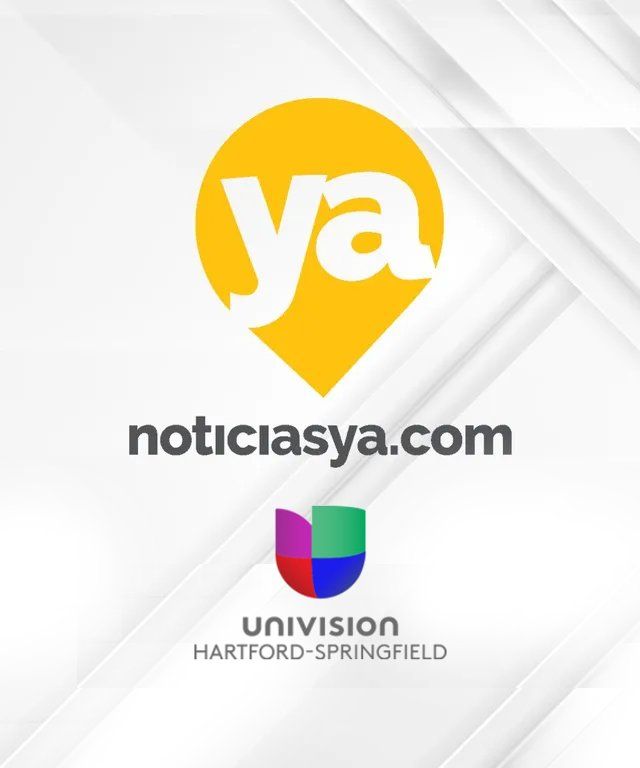 A logo for ya noticiasya.com and univision hartford springfield