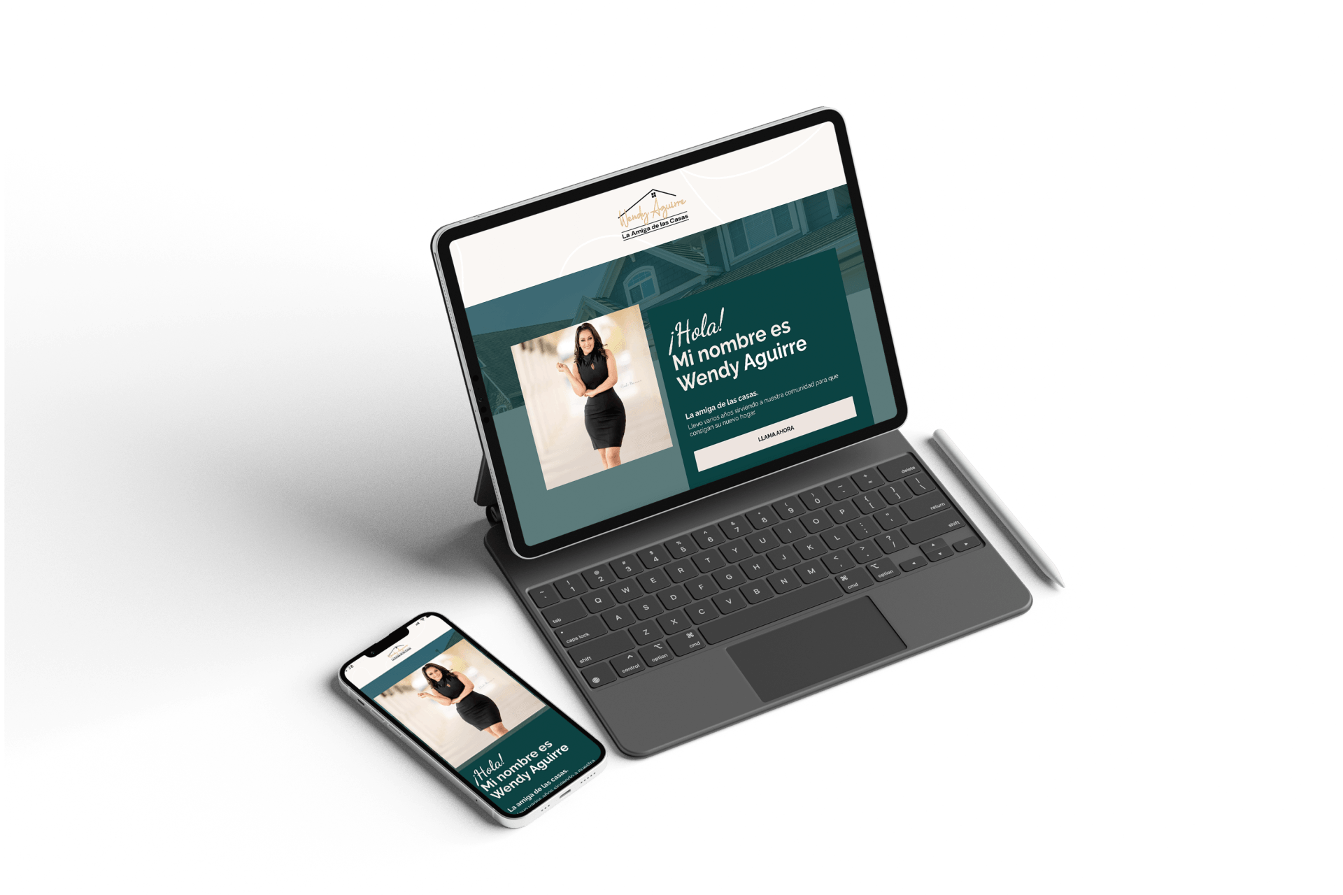 A laptop and a cell phone are sitting next to each other on a table.