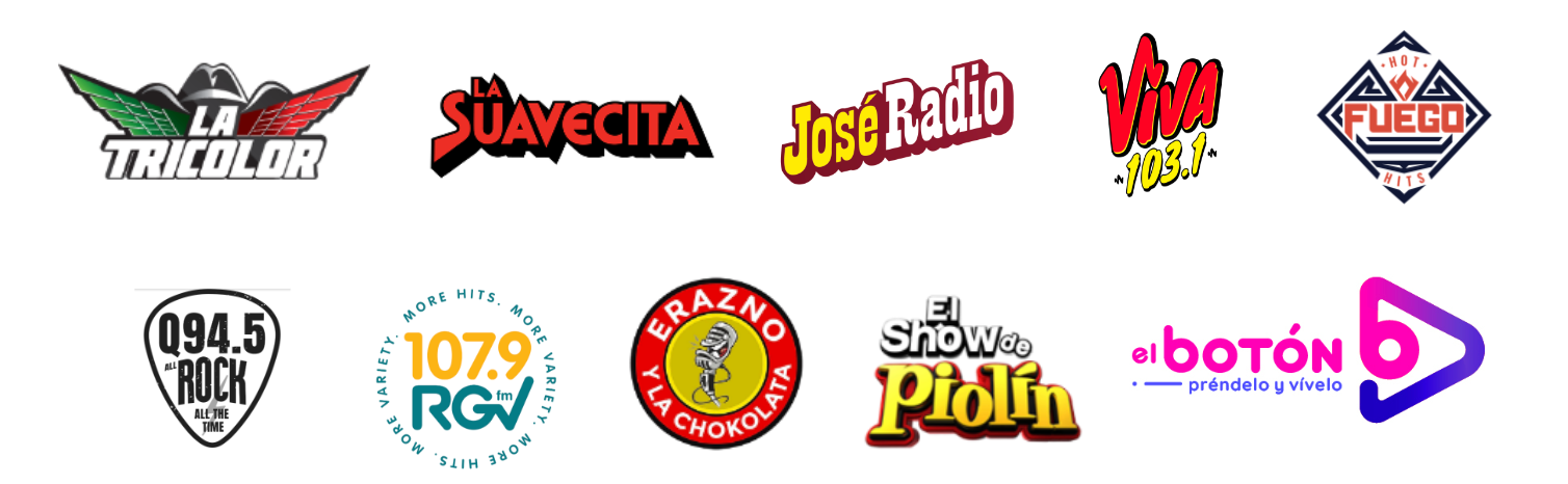 entravision hispanic radio stations logos