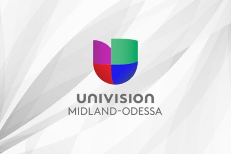 The univision midland-odessa logo is on a white background.