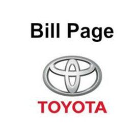 Bill page toyota logo on a white background
