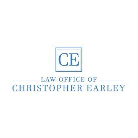 The logo for the law office of christopher earley