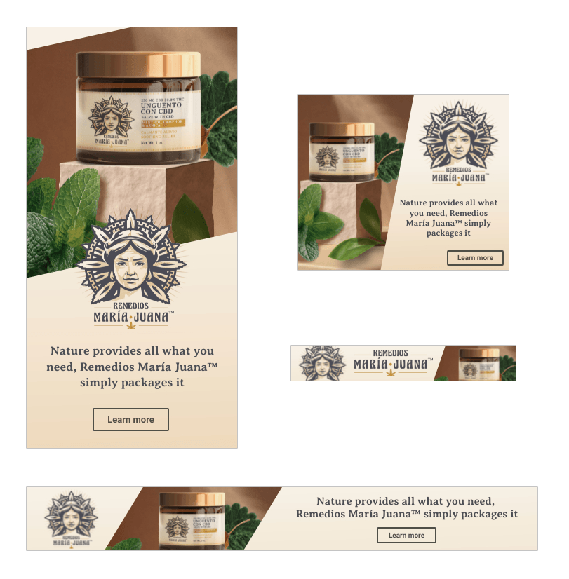 A set of advertisements for a cosmetic product with a woman 's face on them.