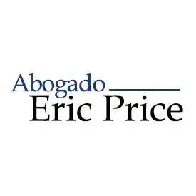 The logo for abogado eric price is on a white background.