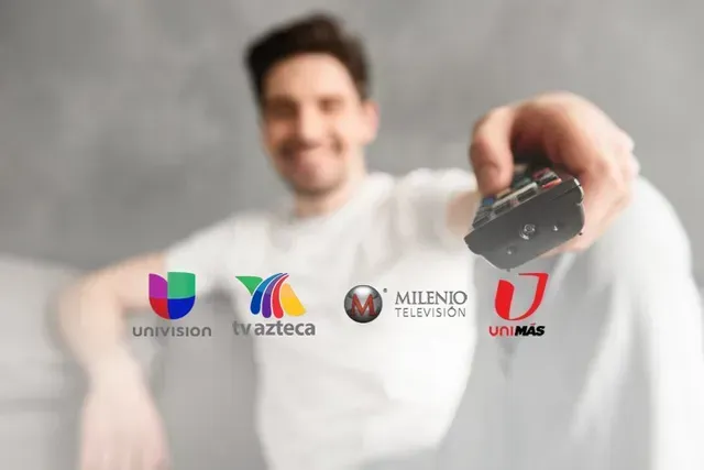 Hispanic TV stations logos 