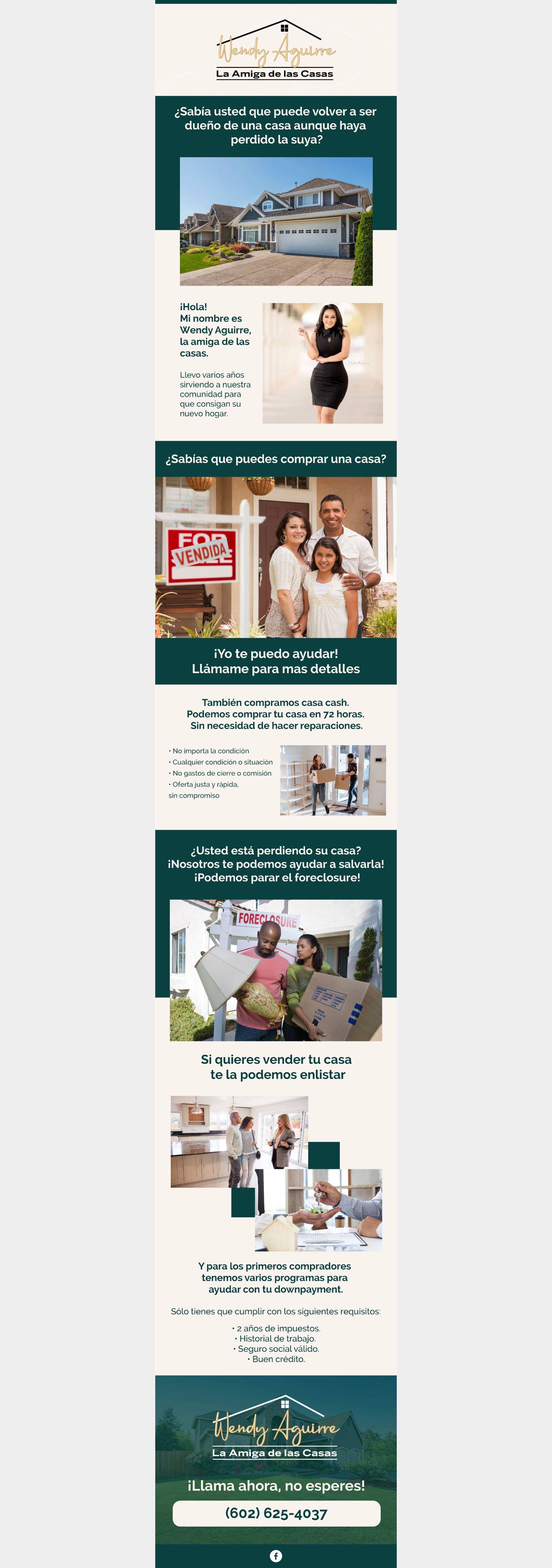 A screenshot of a real estate advertisement for a house for sale.