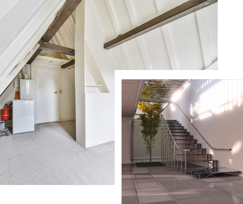 A man is fixing a sink in a kitchen.
