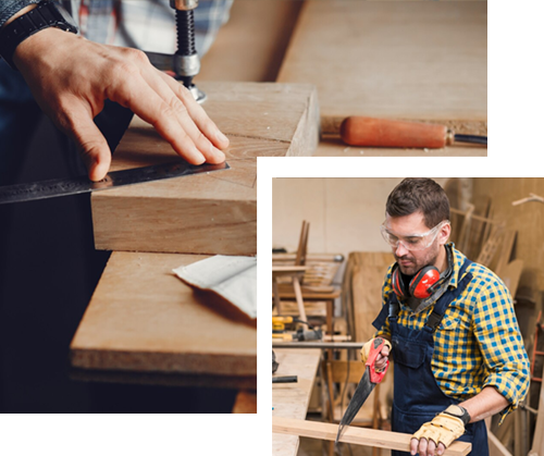 Electrician working on electrical panel, testing wires with a multimeter. Close up of the panel and wiring.