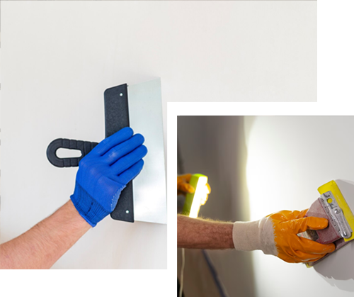 Electrician working on electrical panel, testing wires with a multimeter. Close up of the panel and wiring.