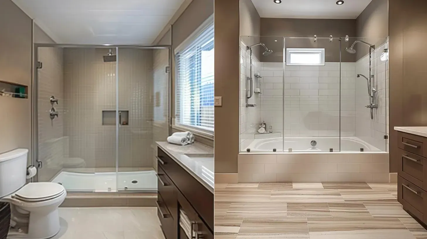 Walk-In Shower vs Tub-Shower 