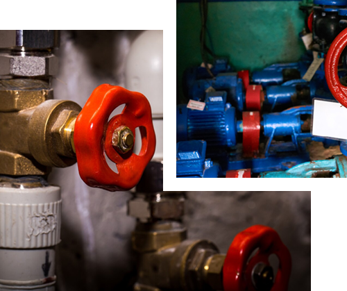 A man is fixing a faucet in a bathroom sink.