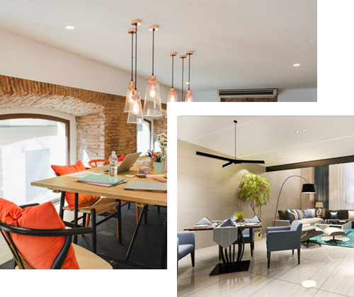 A man is fixing a faucet in a bathroom sink.