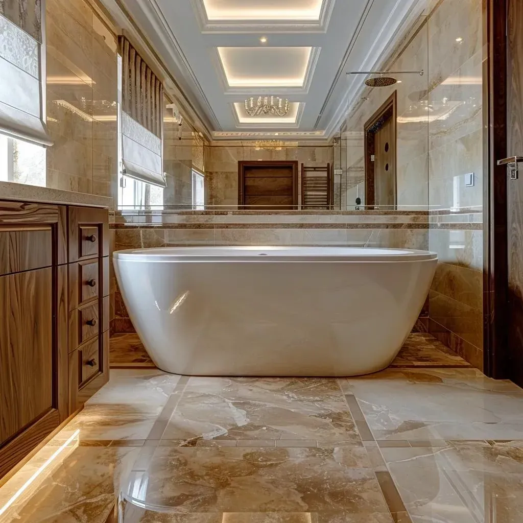 Hands using a multimeter to test electrical wires inside a white terminal block on a wooden table.