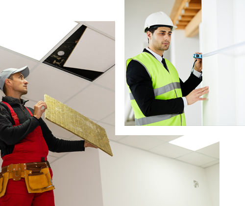A man is fixing a sink in a kitchen.
