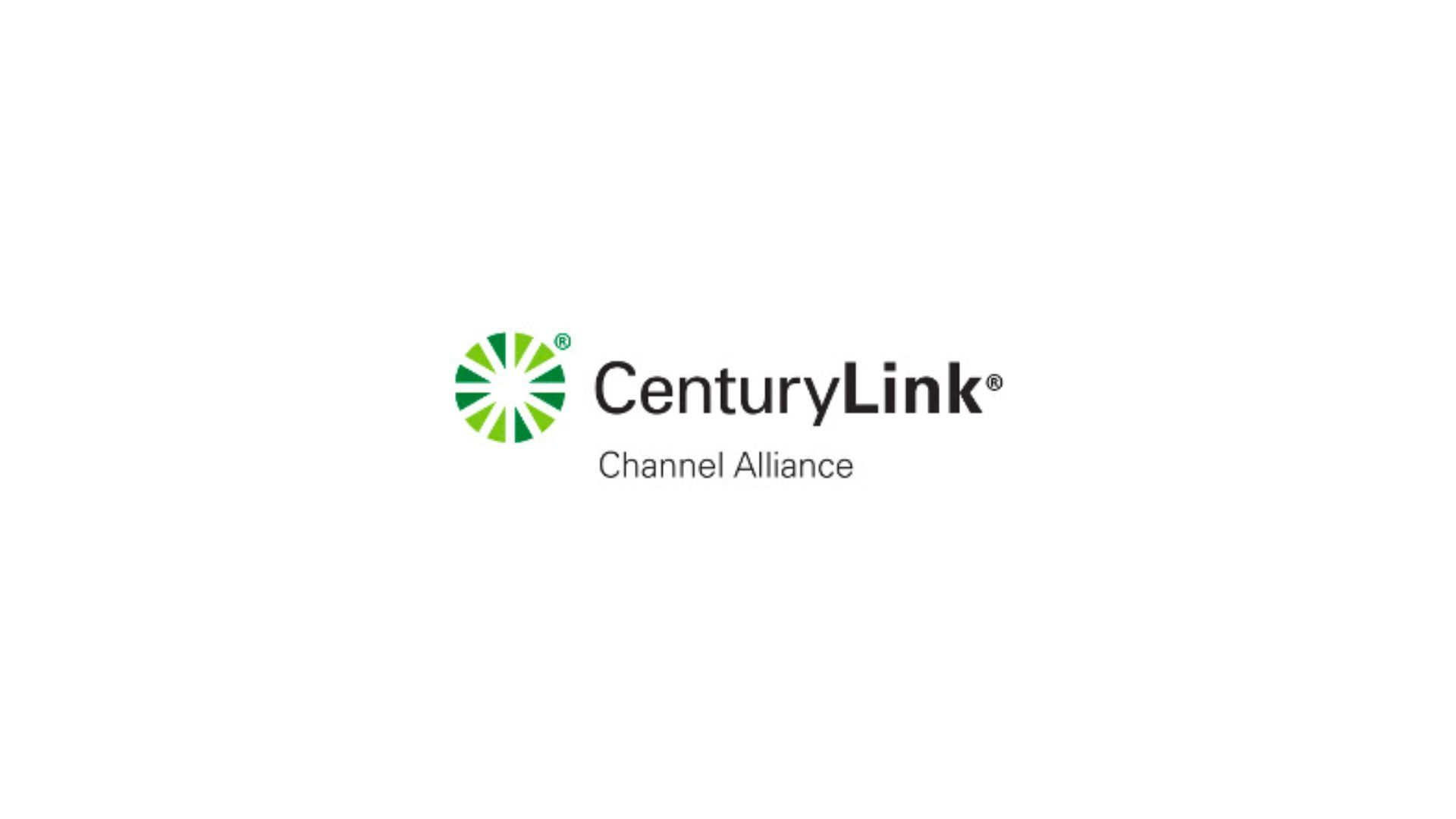 The centurylink channel alliance logo is on a white background.