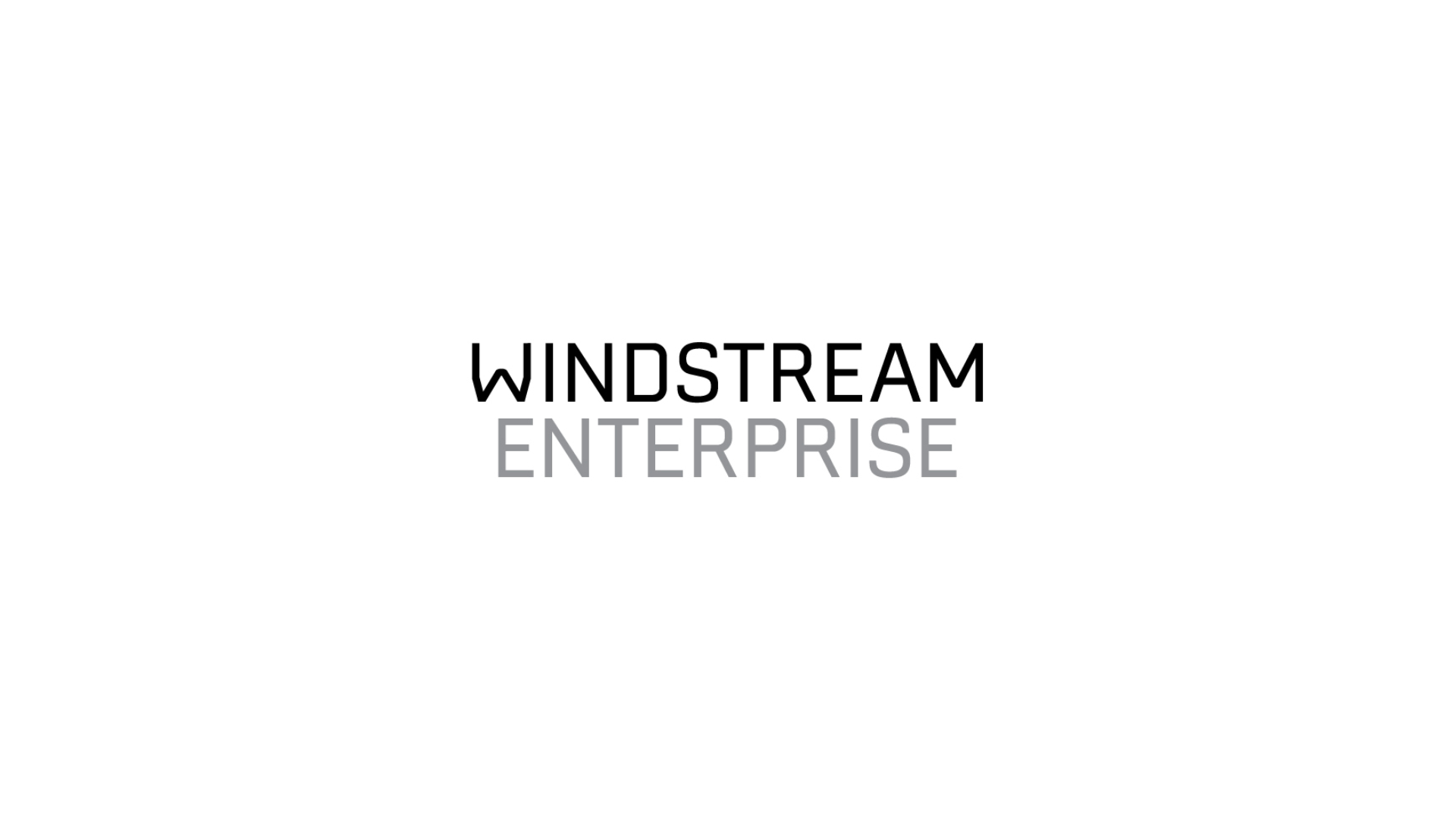 The windstream enterprise logo is on a white background.