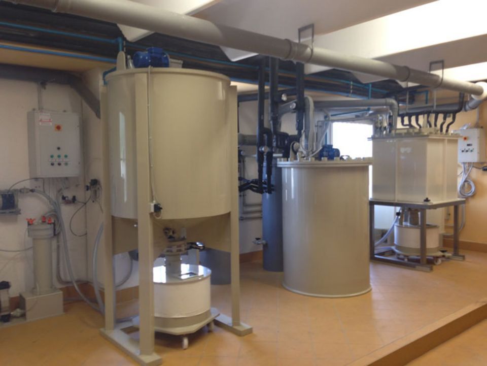 Impianto per l’affinazione dell’oro 3