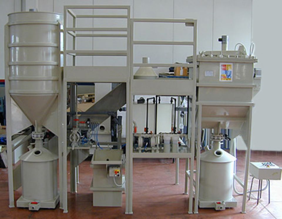 Impianto per l’affinazione dell’oro 4