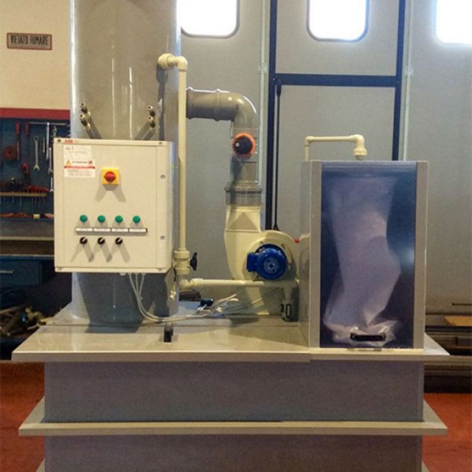 Evaporator for industrial water 2