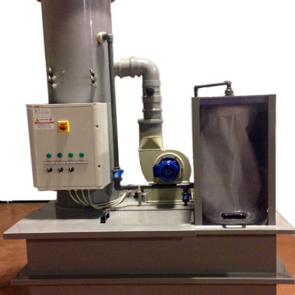 Evaporator for industrial water 4