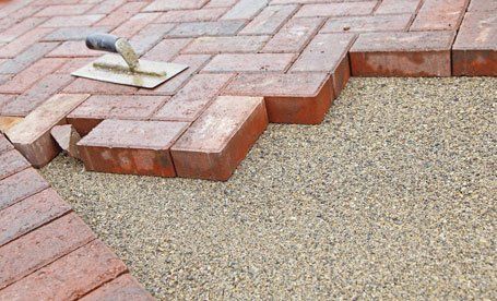 Block paving