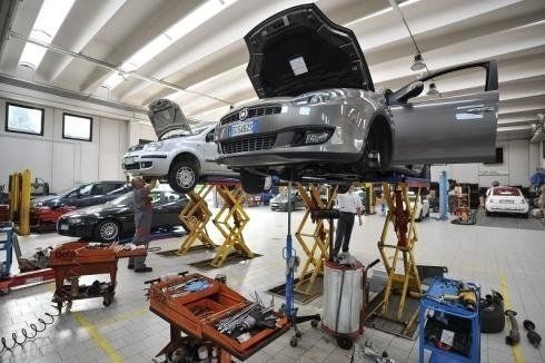 macchine in assistenza