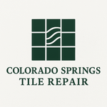 A logo for colorado springs tile repair