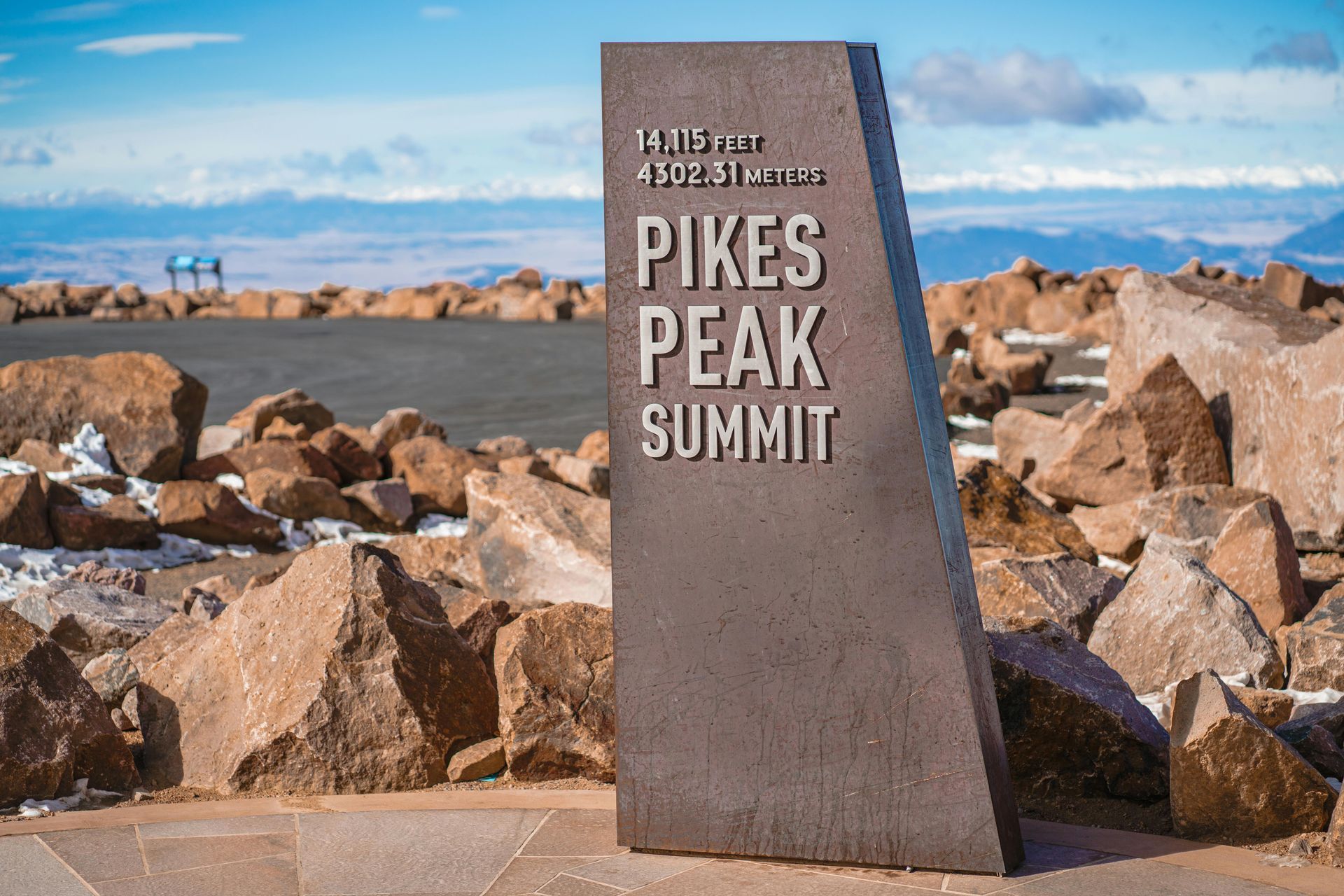 Pikes Peak in Colorado Springs Colorado