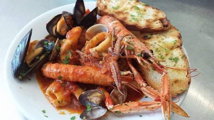 Paccheri ai crostacei