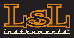 Logo for LsL Instruments, featuring orange outline of letters LsL and a swirl, with