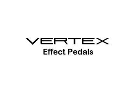 Vertex Effect Pedals logo: black text on a white background.