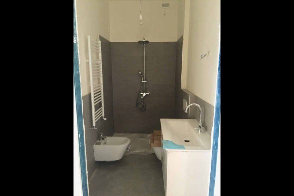 Installazione scaldasalviette