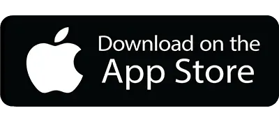 The apple logo is on a black button that says `` download on the app store ''.