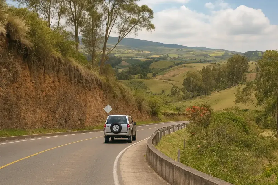 Ruta Bogotá a Yopal para llegar a Savanna Orinoquía Lodge, carretera panorámica por los Llanos Orientales.