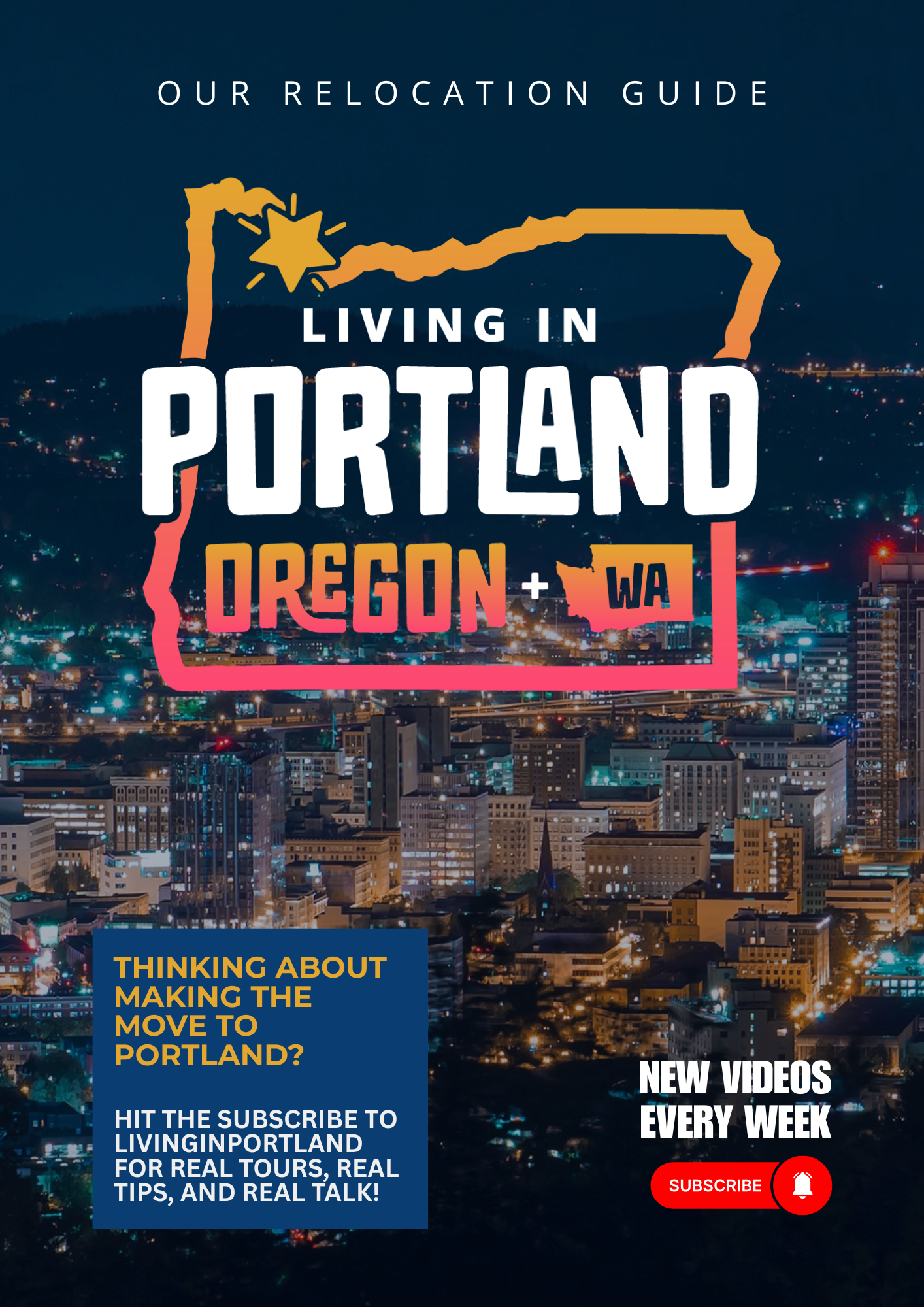Living in Portland Relocation Guide Cover