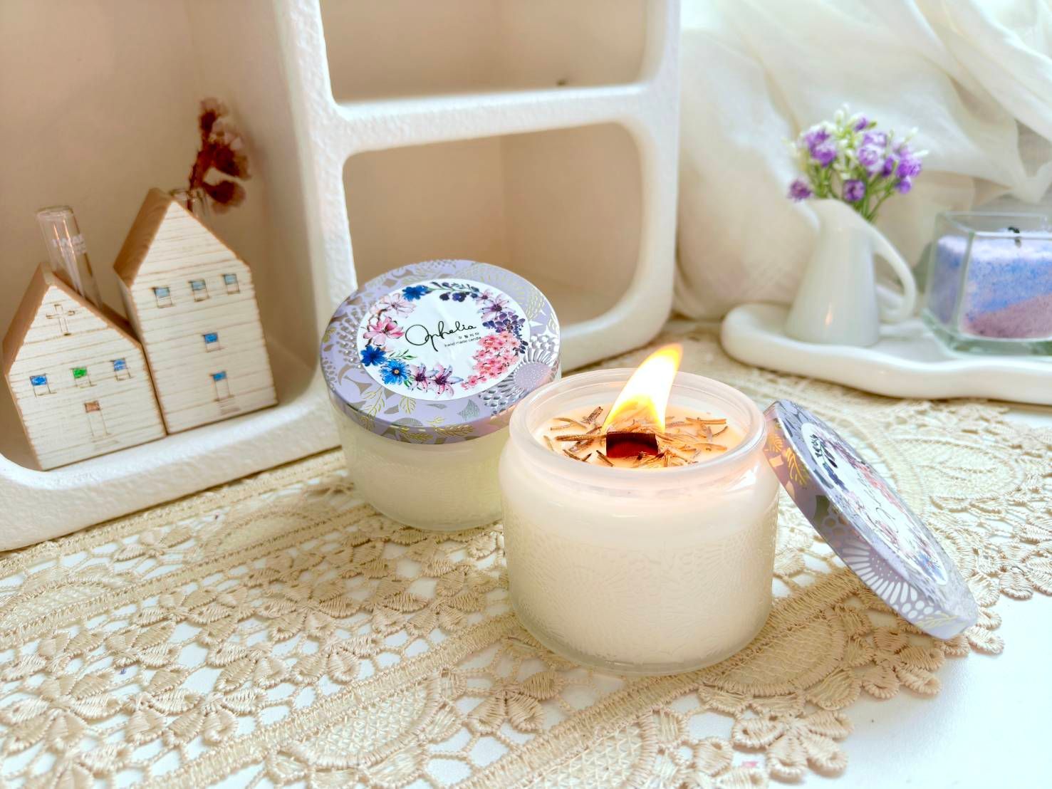 醒腦迷迭香薄荷蠟燭