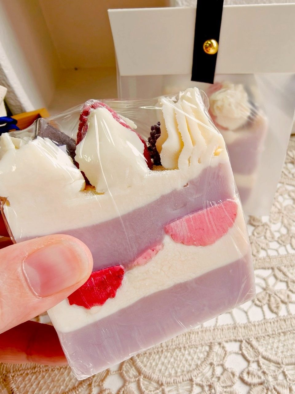 【大畝手工皂】芋泥蛋糕