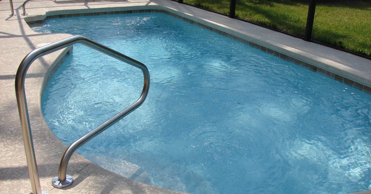 A beautiful clean pool after Manly Maids repaired the leak.