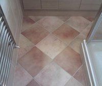 Bathroom Tiling - Skegness - Richard Hardie - Tiled floor