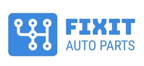 Blue logo with a gear shift diagram icon next to the text 